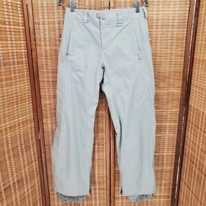 ☆ Burton Womens Society Snow Pants Gray Size XS Waterproof Outer Shell